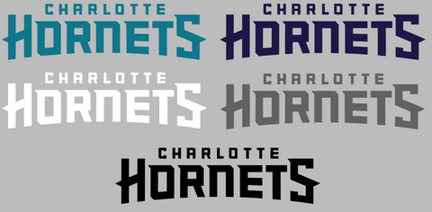 Charlotte Hornets Main Logo BLACK