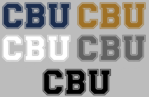 California Baptist Lancers CBU Logo Premium DieCut Vinyl Decal PICK COLOR & SIZE