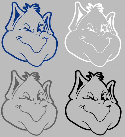 Saint Louis Billikens Retro Throwback Logo Premium DieCut Vinyl Decal PICK COLOR & SIZE