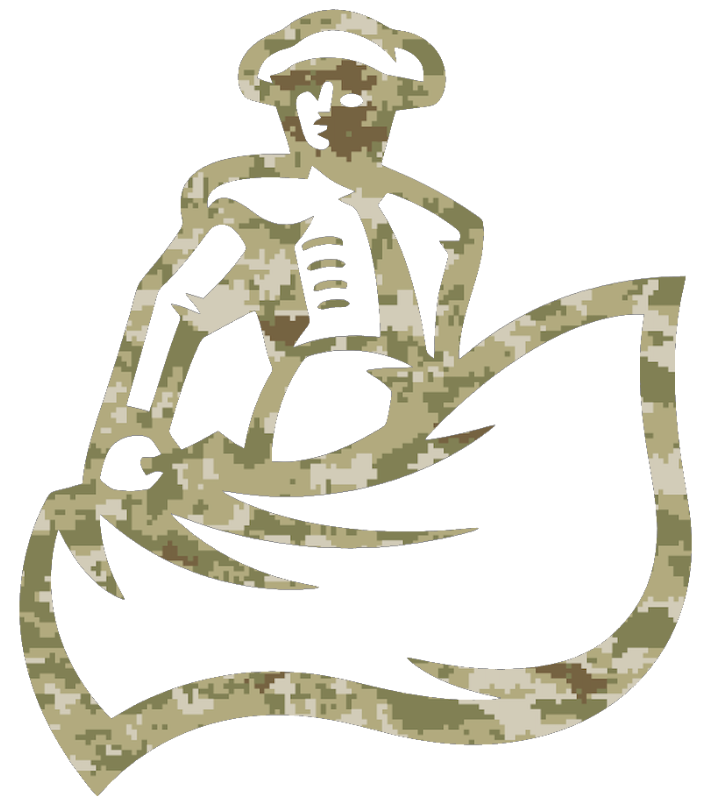 Cal State Northridge Matadors Salute to Service Camouflage Camo Vinyl Decal PICK SIZE