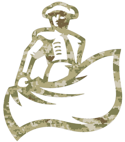 Cal State Northridge Matadors Salute to Service Camouflage Camo Vinyl Decal PICK SIZE