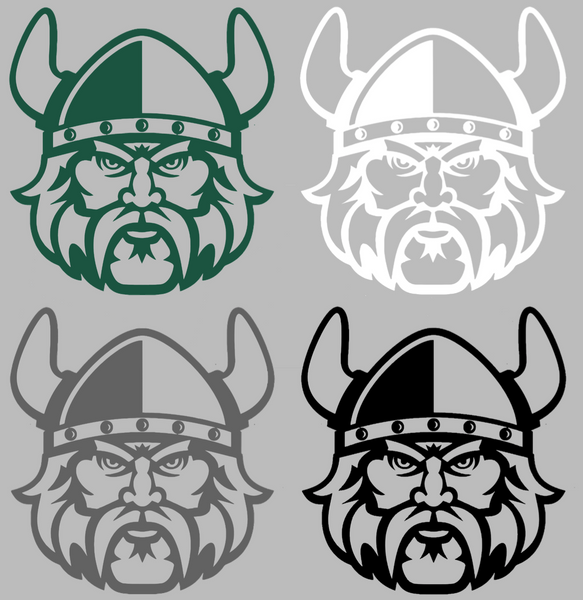 Cleveland State Vikings Team Logo Premium DieCut Vinyl Decal PICK COLOR & SIZE