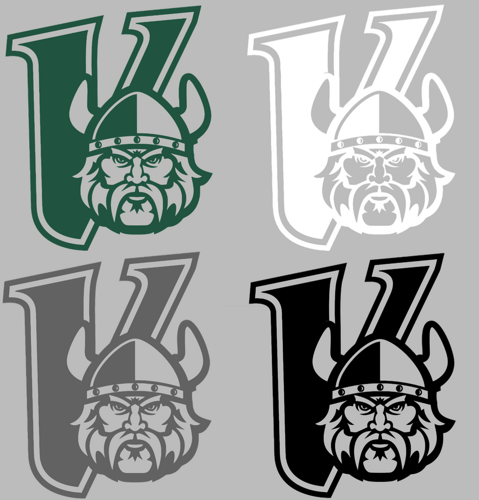 Cleveland State Vikings Alternate Logo Premium DieCut Vinyl Decal PICK COLOR & SIZE