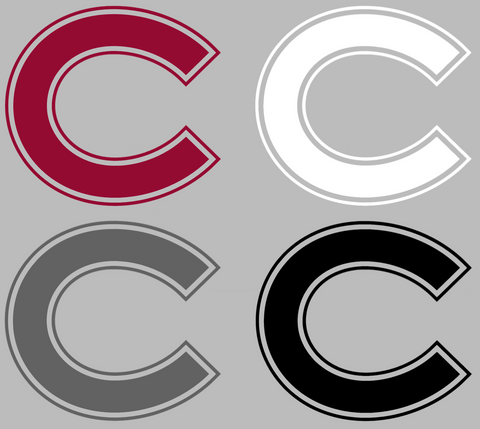 Colgate Raiders Team Logo Premium DieCut Vinyl Decal PICK COLOR & SIZE