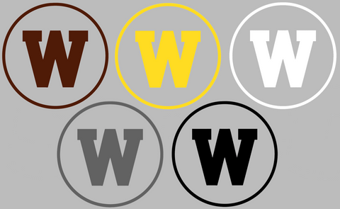 Western Michigan Broncos Team Logo Premium DieCut Vinyl Decal PICK COLOR & SIZE