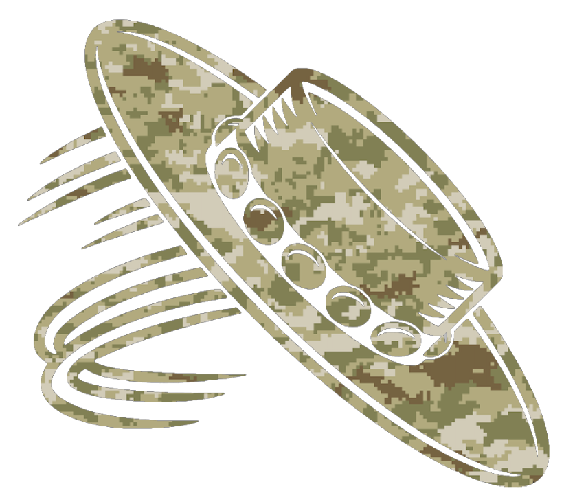 UCSB Gauchos Alternate Logo Salute to Service Camouflage Camo Vinyl Decal PICK SIZE