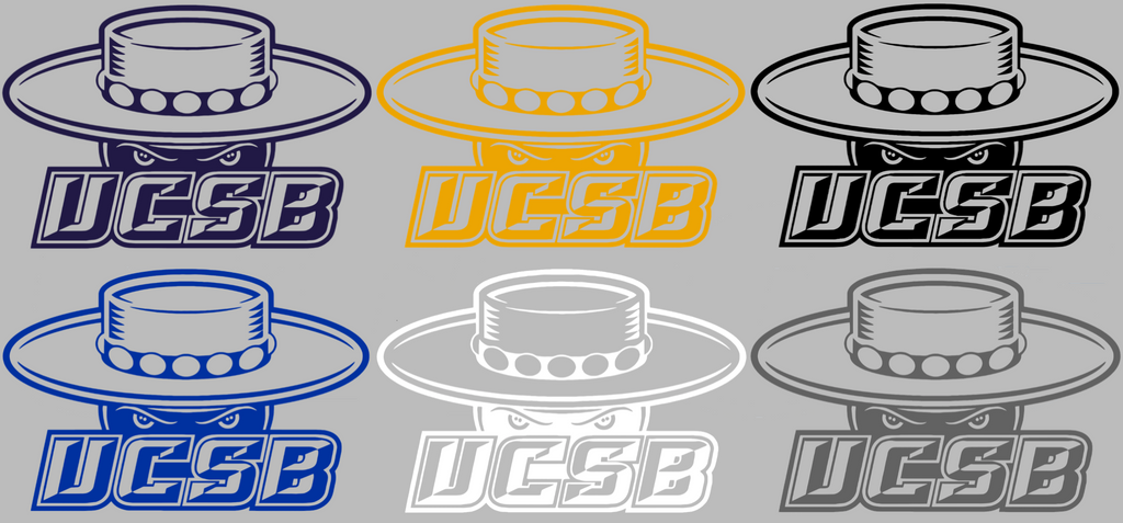UCSB Gauchos Team Logo Premium DieCut Vinyl Decal PICK COLOR & SIZE
