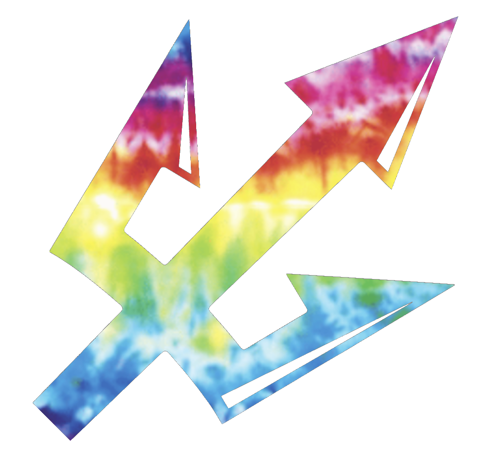 UC San Diego Tritons Team Logo Crucial Catch Cancer Tie Dye Vinyl Decal PICK SIZE