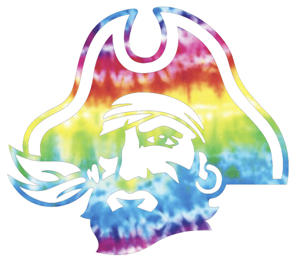 East Carolina Pirates Team Logo Crucial Catch Cancer Multi Color Vinyl Decal PICK SIZE