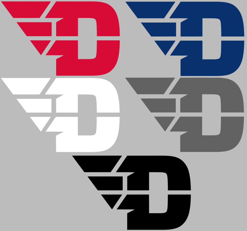 Dayton Flyers Team Logo Premium DieCut Vinyl Decal PICK COLOR & SIZE