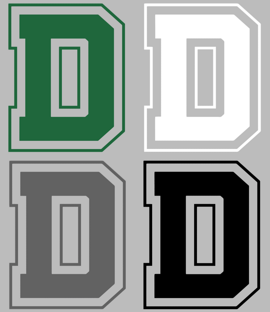 Dartmouth Big Green Team Logo Premium DieCut Vinyl Decal PICK COLOR & SIZE