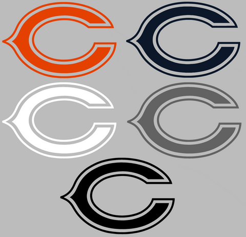 Chicago Bears Team Logo Premium DieCut Vinyl Decal PICK COLOR & SIZE