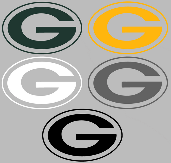 Green Bay Packers Team Logo Premium DieCut Vinyl Decal PICK COLOR & SIZE