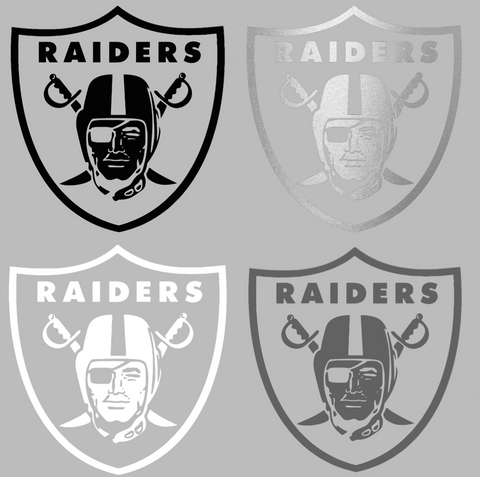 Las Vegas Raiders Team Logo Premium DieCut Vinyl Decal PICK COLOR & SIZE