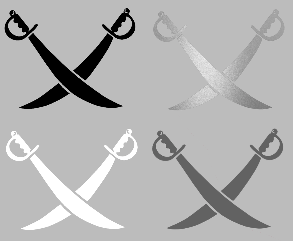 Oakland Raiders Alternate Sword Logo Premium DieCut Vinyl Decal PICK COLOR & SIZE