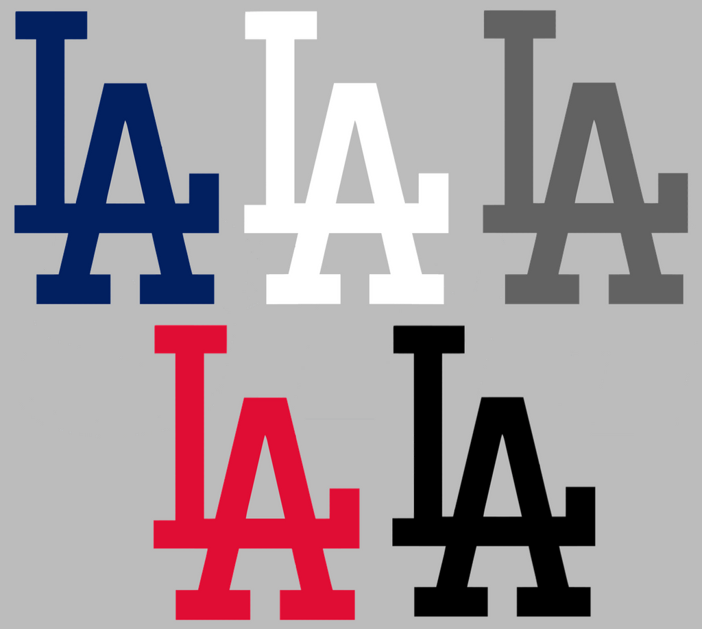 Los Angeles Dodgers Team Logo Premium DieCut Vinyl Decal PICK COLOR & SIZE