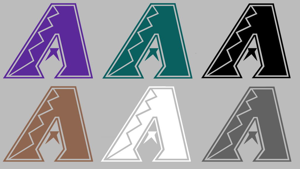 Arizona Diamondbacks Retro Throwback Logo Premium DieCut Vinyl Decal PICK COLOR & SIZE