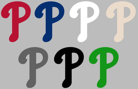 Philadelphia Phillies Team Logo Premium DieCut Vinyl Decal PICK COLOR & SIZE