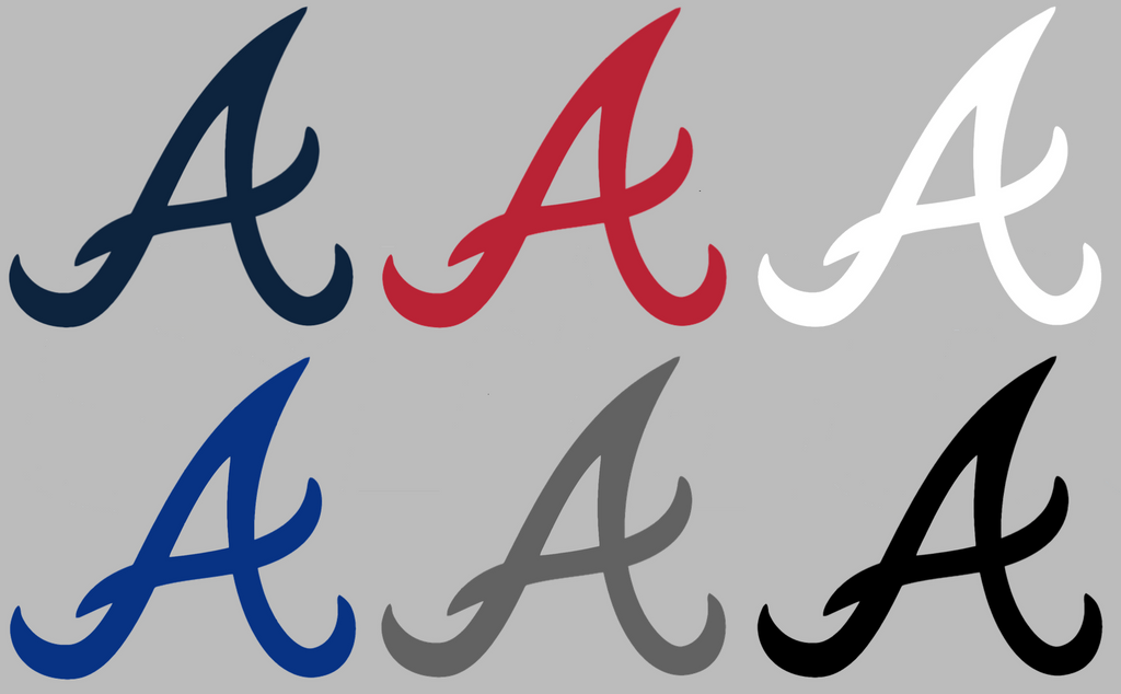 Atlanta Braves Team Logo Premium DieCut Vinyl Decal PICK COLOR & SIZE