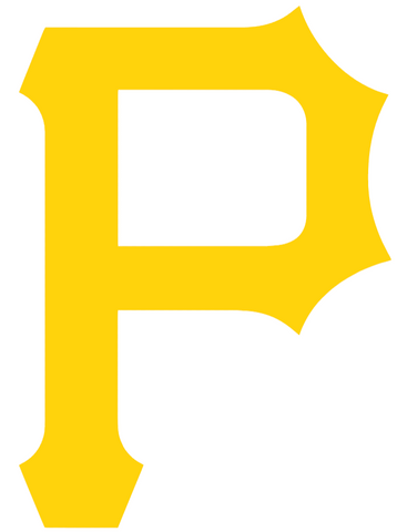 Pittsburgh Pirates Yellow Childhood Cancer Awareness Team Logo Vinyl Decal PICK SIZE