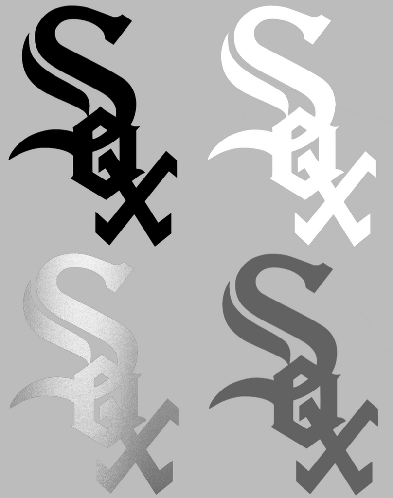 Chicago White Sox Team Logo Premium DieCut Vinyl Decal PICK COLOR & SIZE