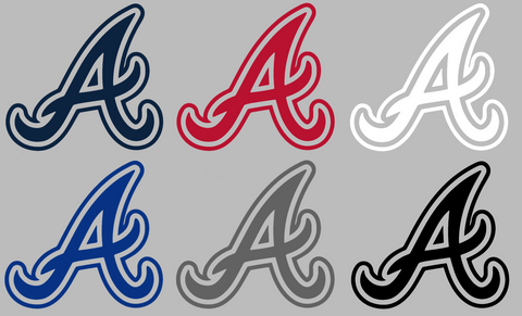 Atlanta Braves Alternate Team Logo Premium DieCut Vinyl Decal PICK COLOR & SIZE