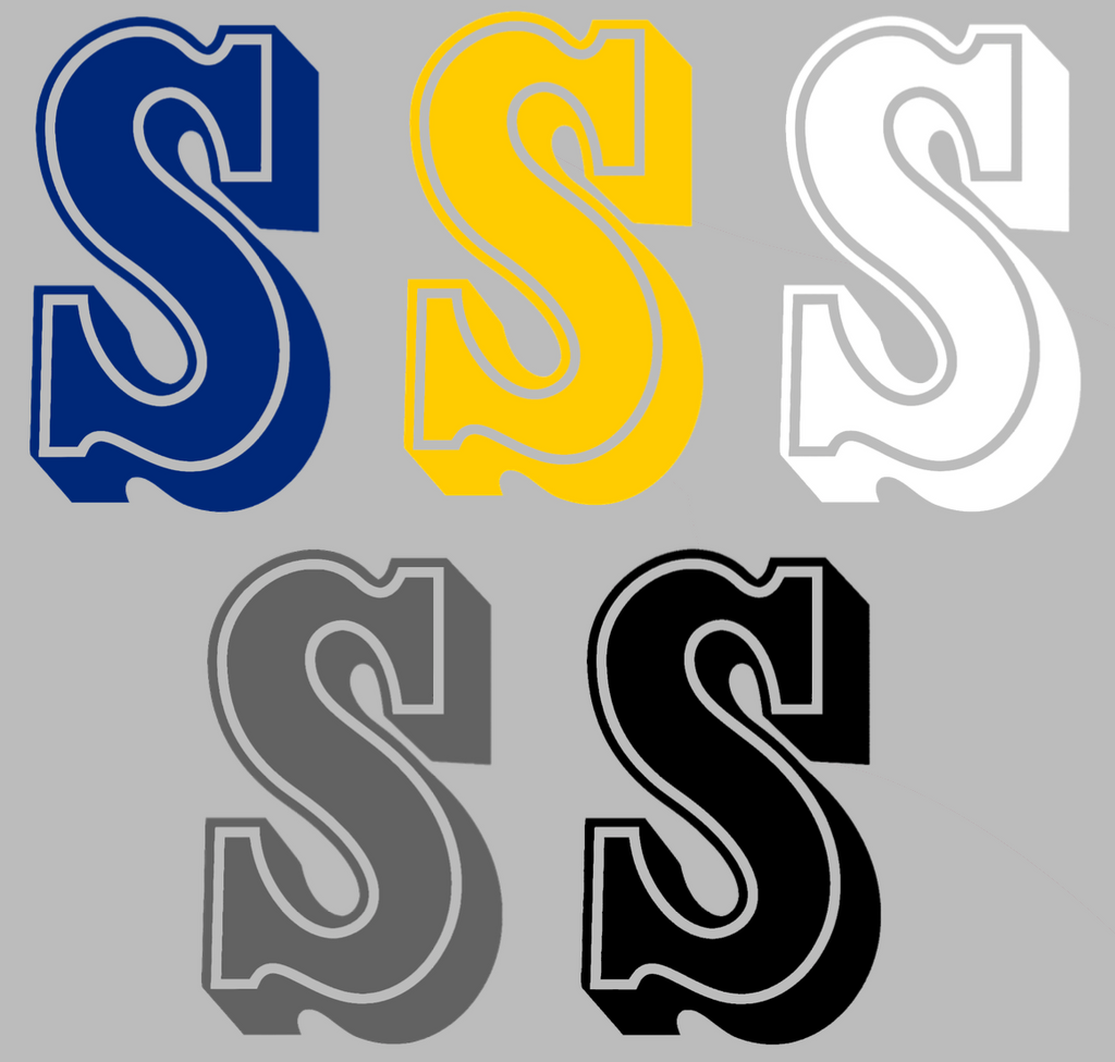 Seattle Mariners Retro Throwback Logo Premium DieCut Vinyl Decal PICK COLOR & SIZE