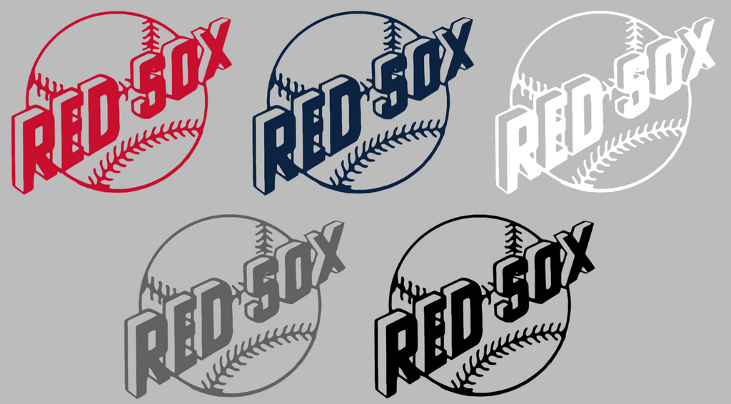 Boston Red Sox Retro Throwback 1950s-1970s Logo Premium DieCut Vinyl Decal PICK COLOR & SIZE