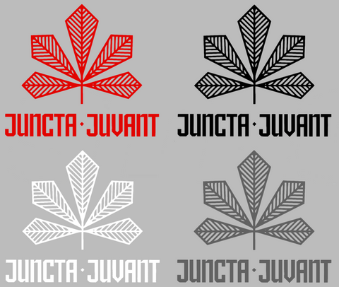 Cincinnati Reds City Connect Juncta Juvant Leaf Logo Premium DieCut Vinyl Decal PICK COLOR & SIZE