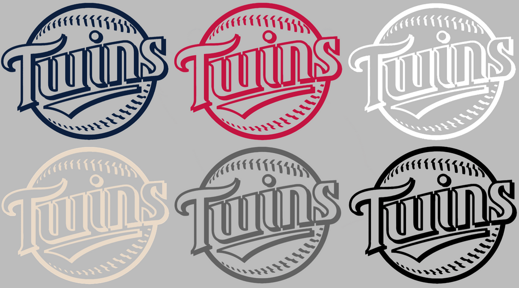 Minnesota Twins Retro Throwback Logo Premium DieCut Vinyl Decal PICK COLOR & SIZE