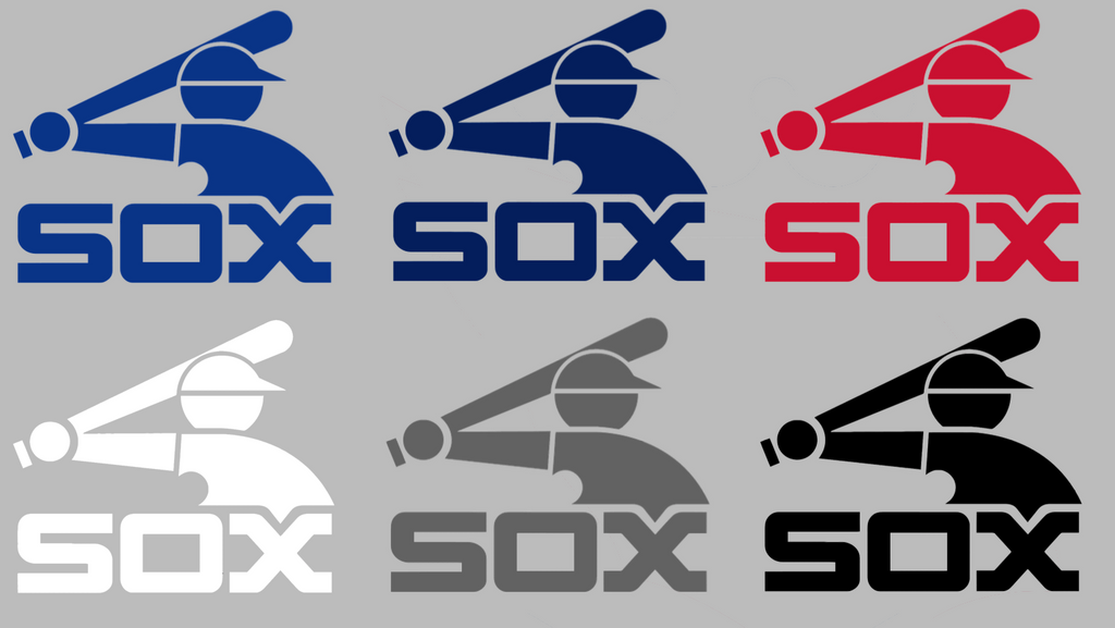 Chicago White Sox Retro Throwback 1970s-1990s Logo Premium DieCut Vinyl Decal PICK COLOR & SIZE