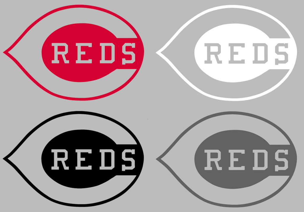 Cincinnati Reds Retro Throwback 1990s Logo Premium DieCut Vinyl Decal PICK COLOR & SIZE