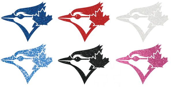 Toronto Blue Jays Metallic Sparkle Team Logo Premium DieCut Vinyl Decal PICK COLOR & SIZE