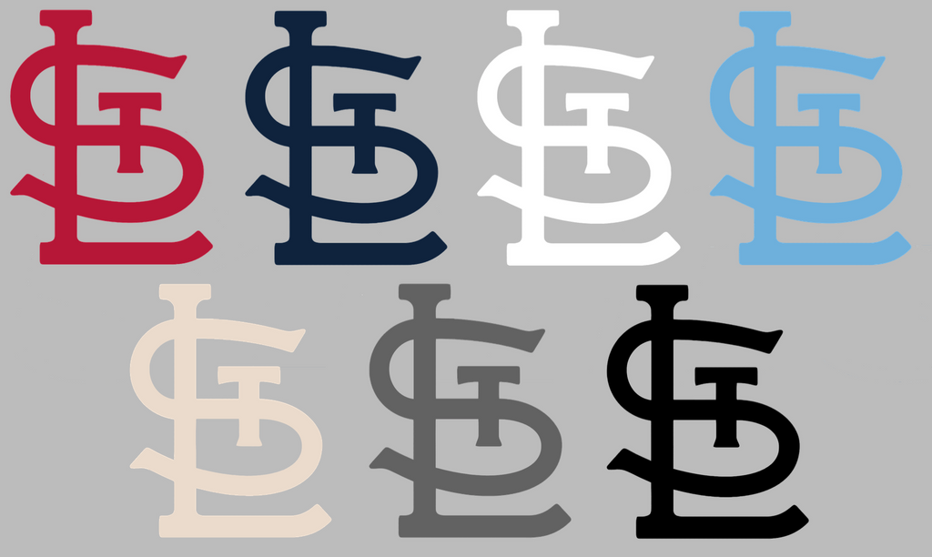 St Louis Cardinals Alternate STL Logo Premium DieCut Vinyl Decal PICK COLOR & SIZE