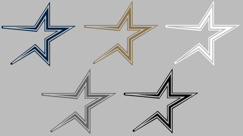 Houston Astros Retro Throwback 1990s Logo Premium DieCut Vinyl Decal PICK COLOR & SIZE