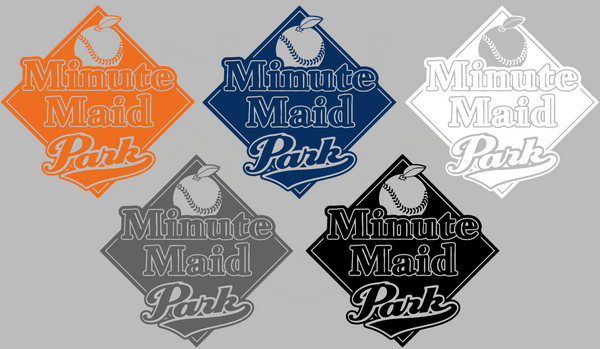 Houston Astros Minute Maid Park Logo Premium DieCut Vinyl Decal PICK COLOR & SIZE
