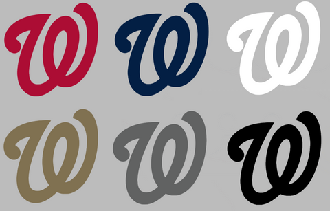 Washington Nationals Team Logo Premium DieCut Vinyl Decal PICK COLOR & SIZE