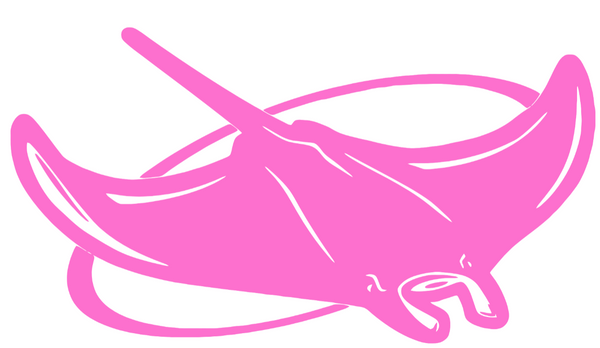 Tampa Bay Devil Rays Pink Mothers Day Breast Cancer Awareness Team Logo Vinyl Decal PICK SIZE