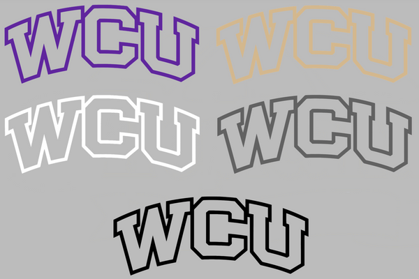 Western Carolina Catamounts WCU Logo Premium DieCut Vinyl Decal PICK COLOR & SIZE