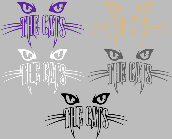 Western Carolina Catamounts The Cats Logo Premium DieCut Vinyl Decal PICK COLOR & SIZE
