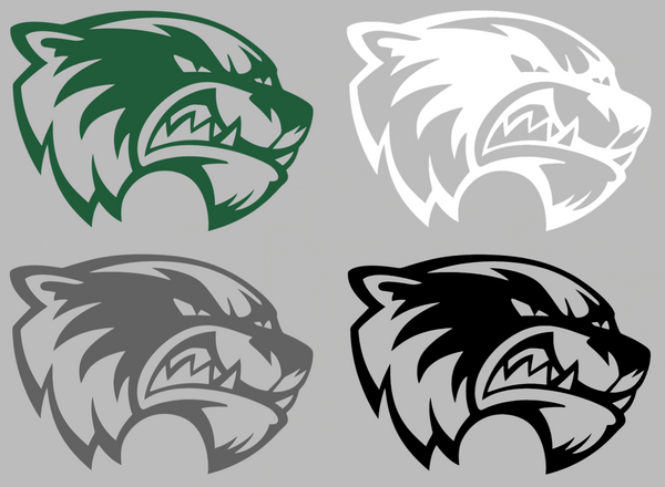 Utah Valley Wolverines Team Logo Premium DieCut Vinyl Decal PICK COLOR & SIZE