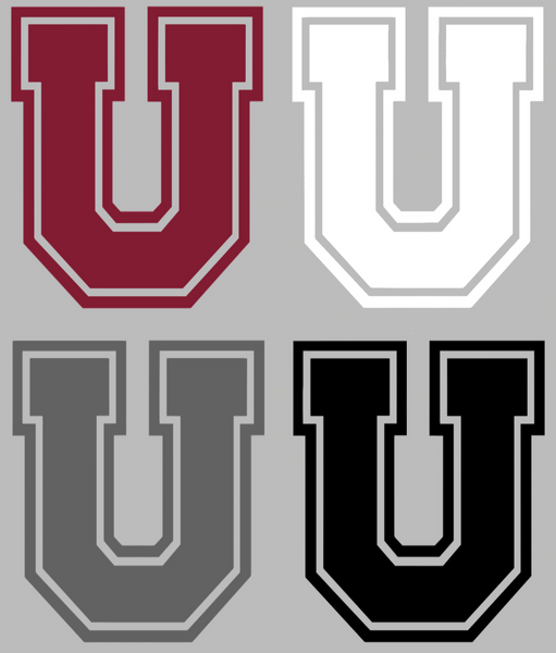 Union Dutchmen Team Logo Premium DieCut Vinyl Decal PICK COLOR & SIZE