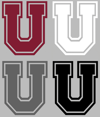Union Dutchmen Team Logo Premium DieCut Vinyl Decal PICK COLOR & SIZE