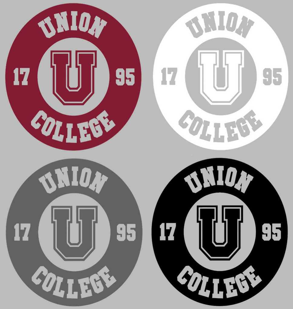 Union Dutchmen Circle Logo Premium DieCut Vinyl Decal PICK COLOR & SIZE