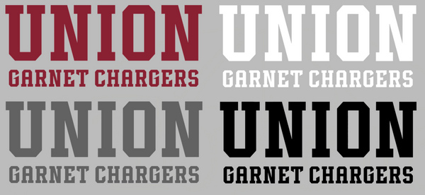 Union Dutchmen Team Name Logo Premium DieCut Vinyl Decal PICK COLOR & SIZE