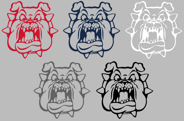 Fresno State Bulldogs Alternate Mascot Logo Premium DieCut Vinyl Decal PICK COLOR & SIZE