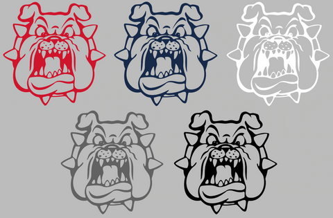 Fresno State Bulldogs Alternate Mascot Logo Premium DieCut Vinyl Decal PICK COLOR & SIZE