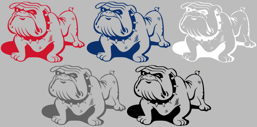 Fresno State Bulldogs Retro Throwback Logo Premium DieCut Vinyl Decal PICK COLOR & SIZE