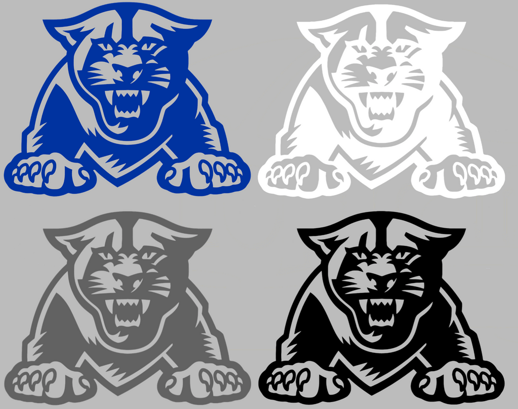 Georgia State Panthers Alternate Logo Premium DieCut Vinyl Decal PICK COLOR & SIZE