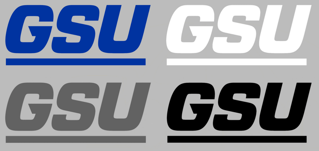 Georgia State Panthers GSU Logo Premium DieCut Vinyl Decal PICK COLOR & SIZE